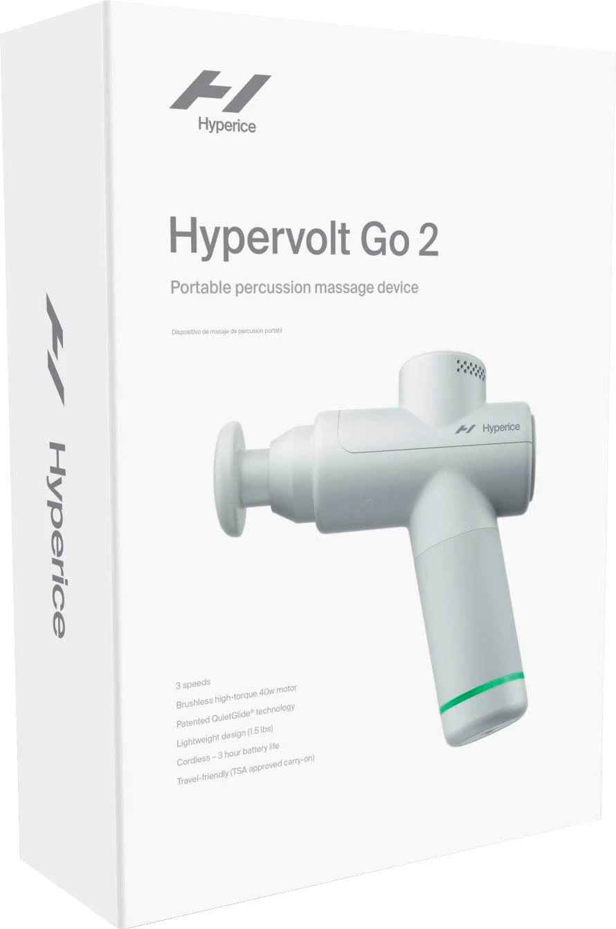 Hyperice Hypervolt GO 2 Massage Device - White (55200-001-00) - Image 5