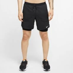Nike Men's 7" Flex Stride 2-In-1 Short - Black (CJ5471-010)