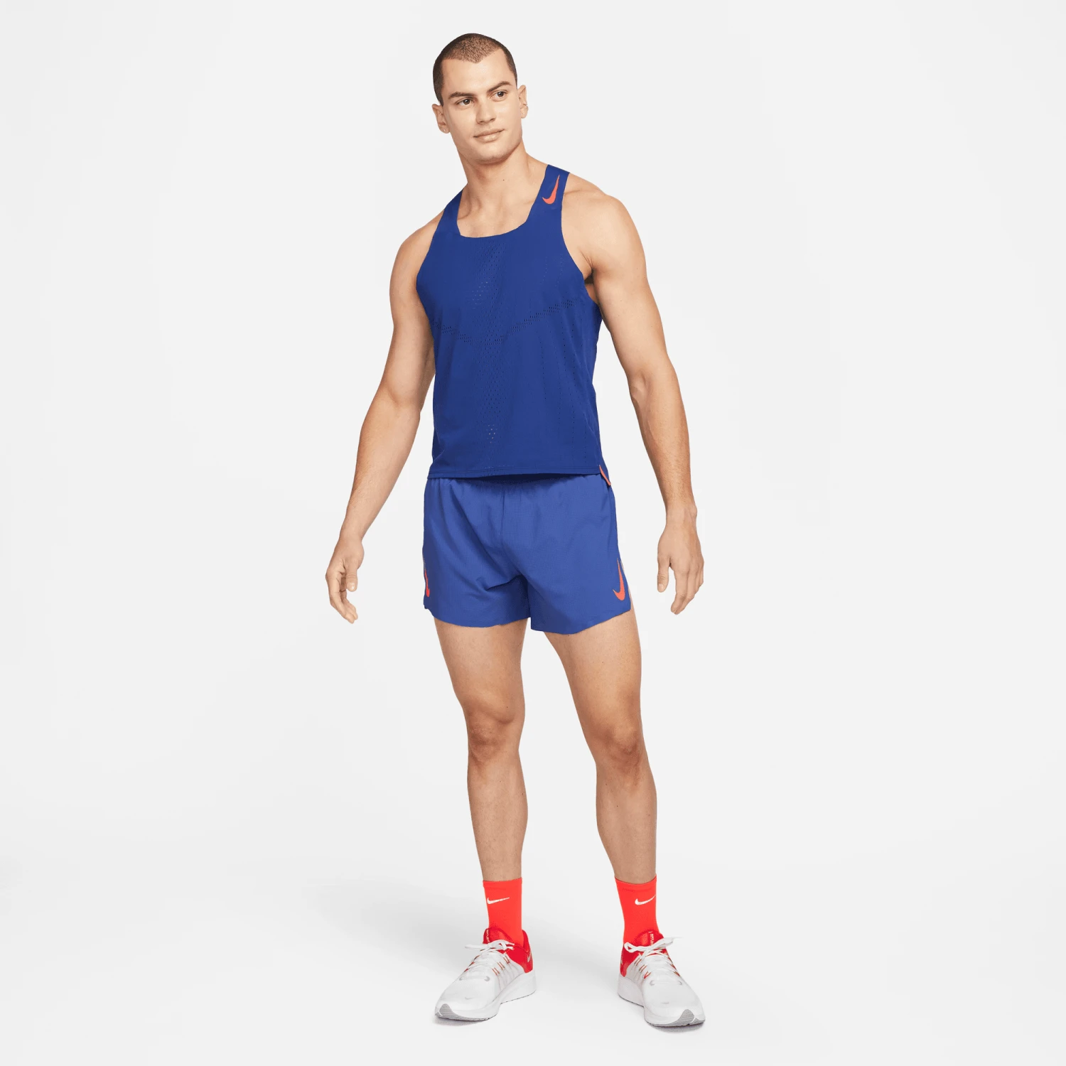 Nike Men's Aeroswift Singlet - Image 6
