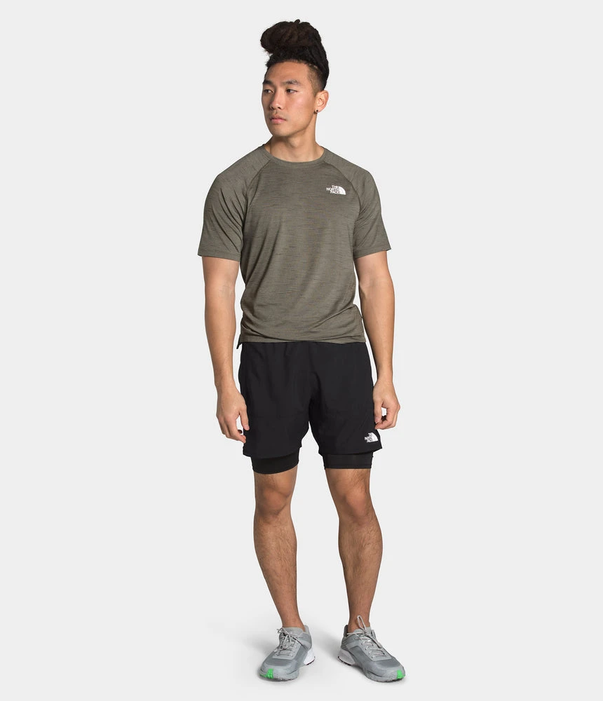 The North Face Men's Active Trail Dual Short - Black (NF0A48USJK3) - Image 2