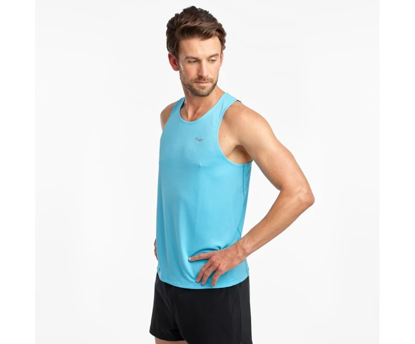 Saucony Men's Stopwatch Singlet (SAM800217) - Image 4