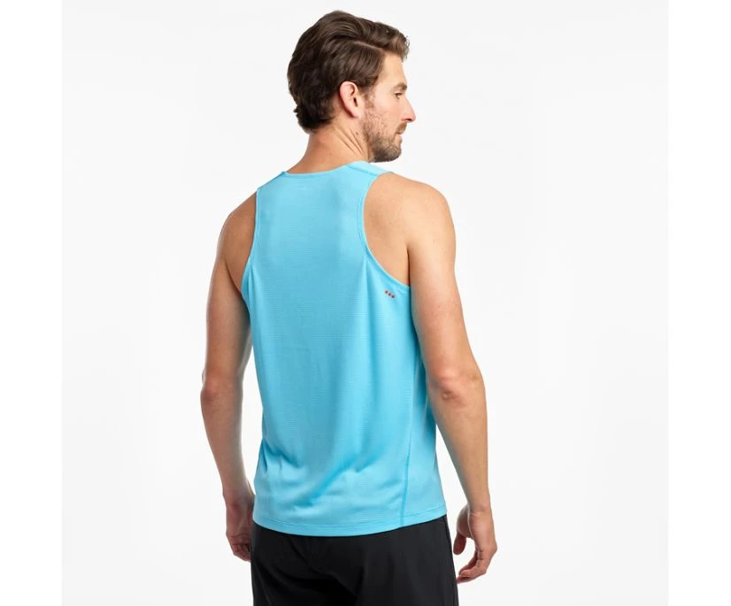 Saucony Men's Stopwatch Singlet (SAM800217) - Image 5