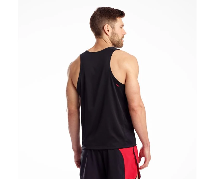 Saucony Men's Stopwatch Singlet (SAM800217) - Image 2