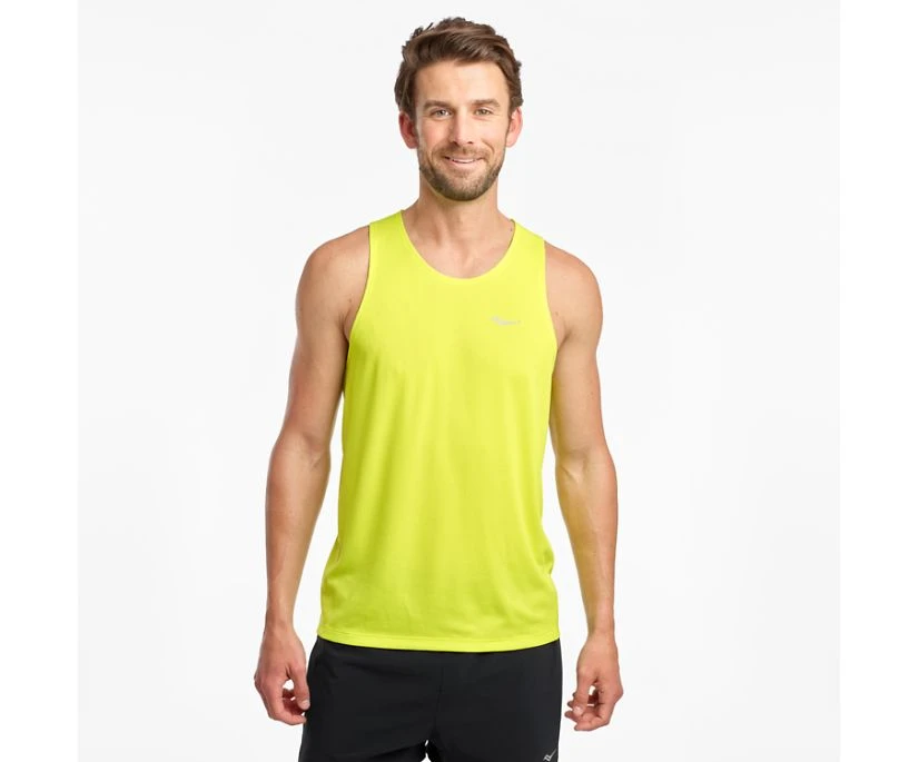 Saucony Men's Stopwatch Singlet (SAM800217) - Image 9