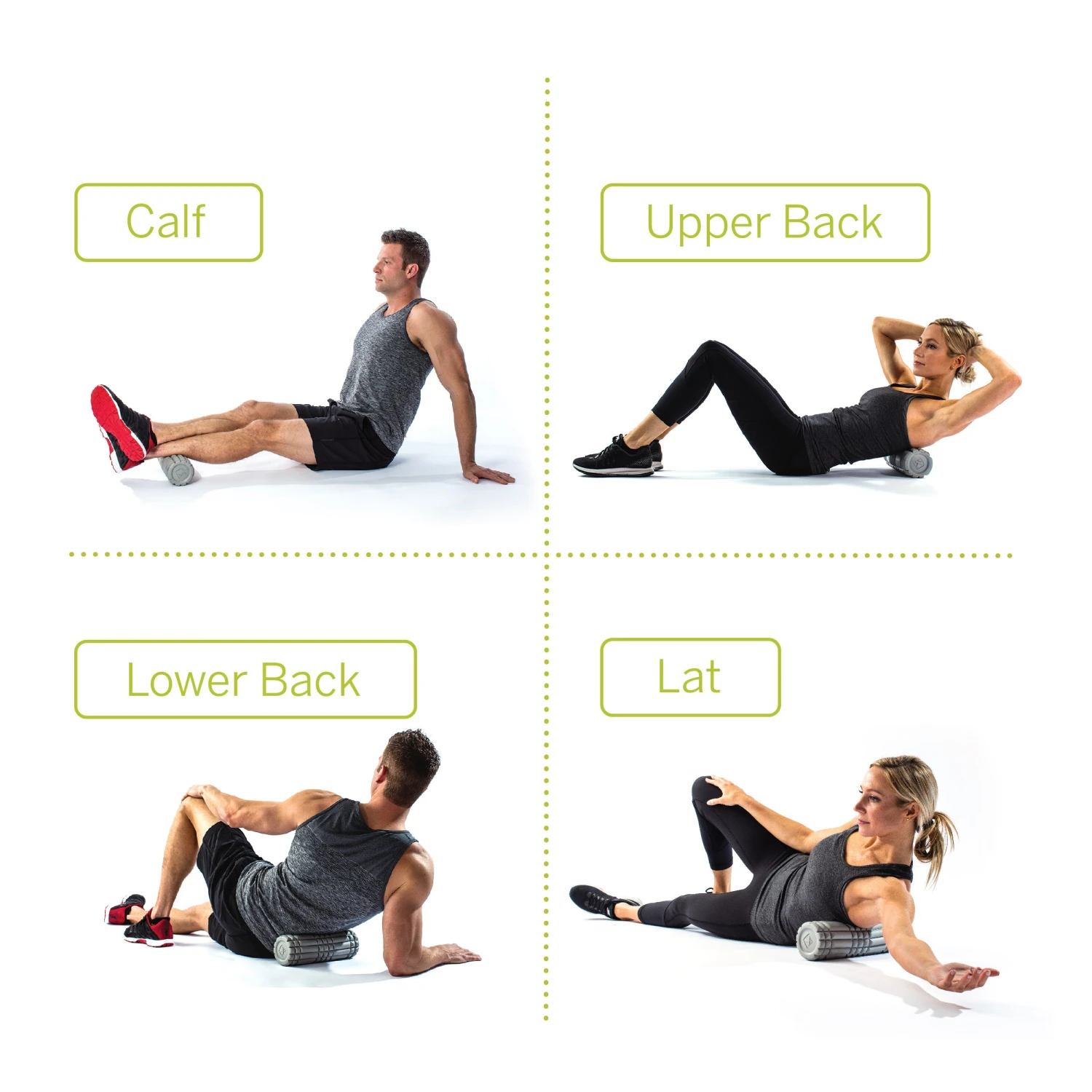 TriggerPoint 12" Core Foam Roller - Grey (03328) - Image 3